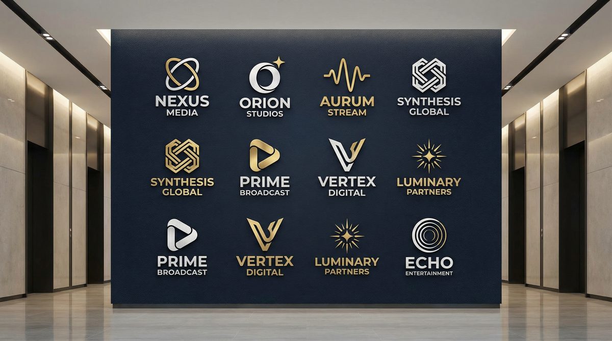 玩物社区合作影视品牌Logo墙