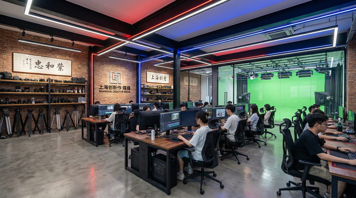 玩物社区影视传媒公司办公室